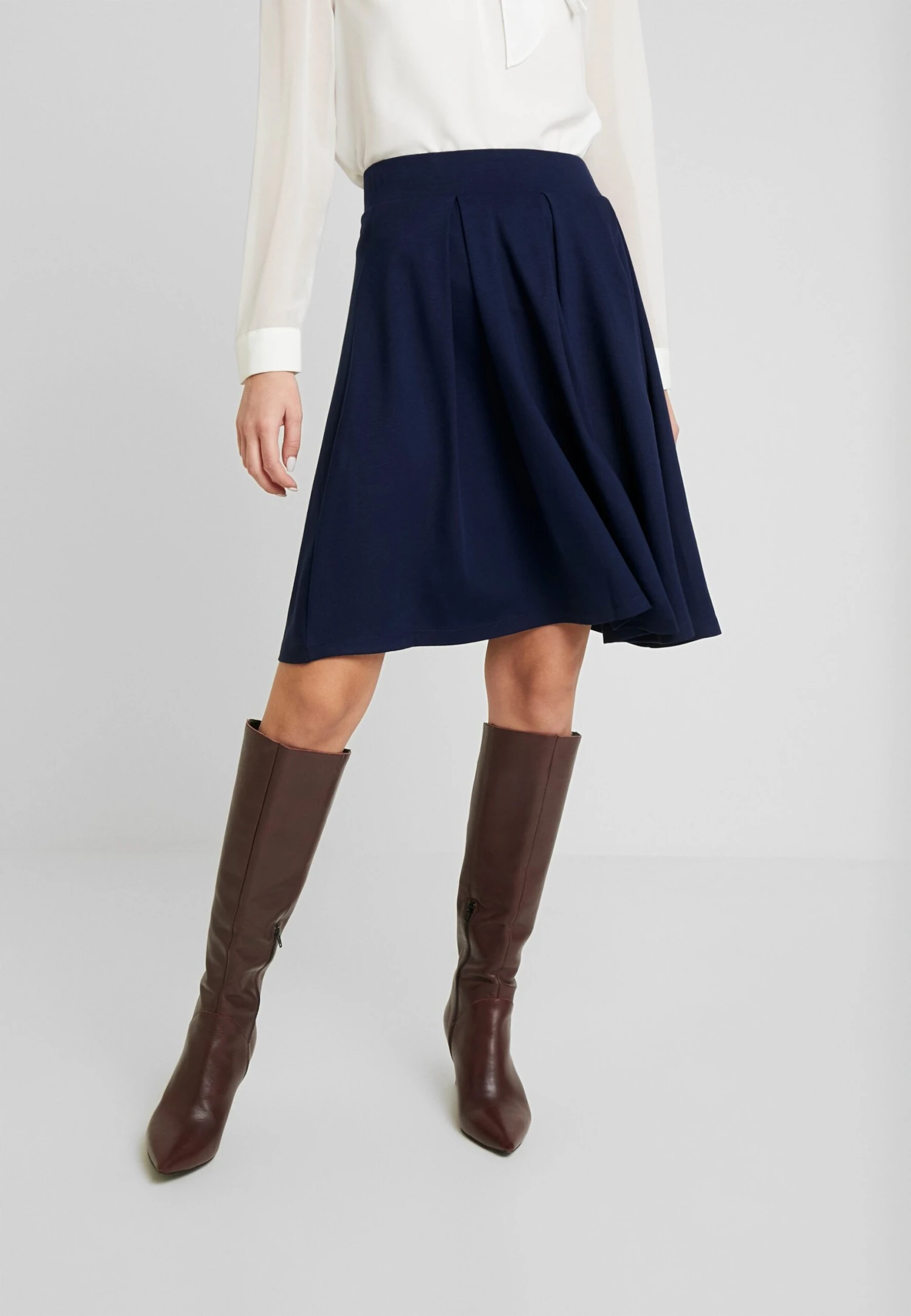 Anna Field A-Lijn Rok - Maritime Blue 1 Anna Field A-Lijn Rok - Maritime Blue