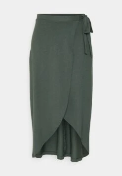 Anna Field Basic Wrap Over Midi Skirt- A-Lijn Rok - Light Green -Anna Field 01b03c6b375842bc8850908e3d5e14f2
