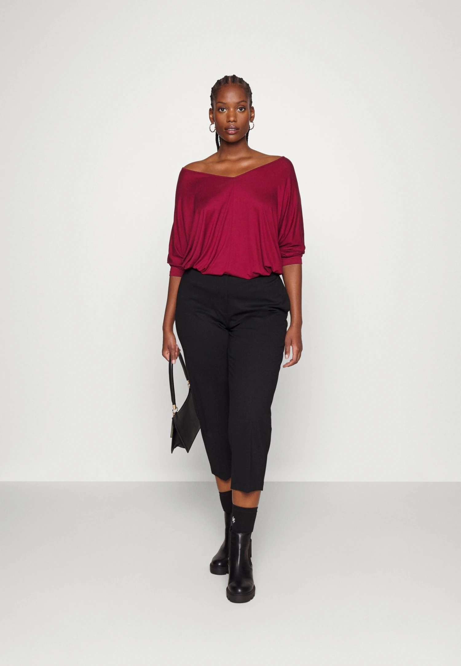 Longsleeve - Dark Red 2 Longsleeve - Dark Red - Afbeelding 2