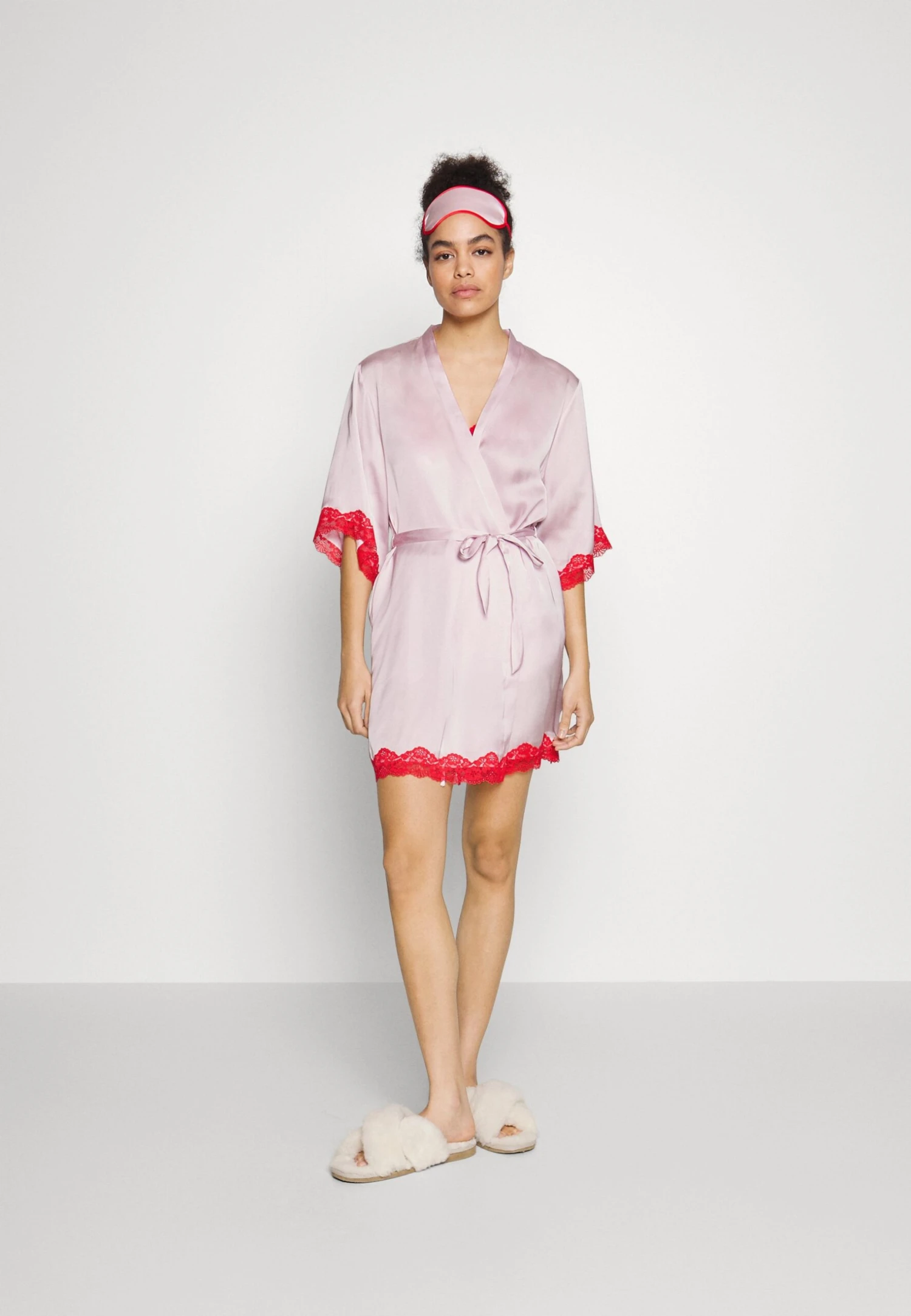 Anna Field 4 Piece Gift Set - Pyjama - Red/Pink 3 Anna Field 4 Piece Gift Set - Pyjama - Red/Pink - Afbeelding 3