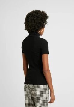 1/2 Sleeve Roll Neck - T-Shirt Basic - Black -Anna Field 0a239e99fae149dbaccc083d83873777