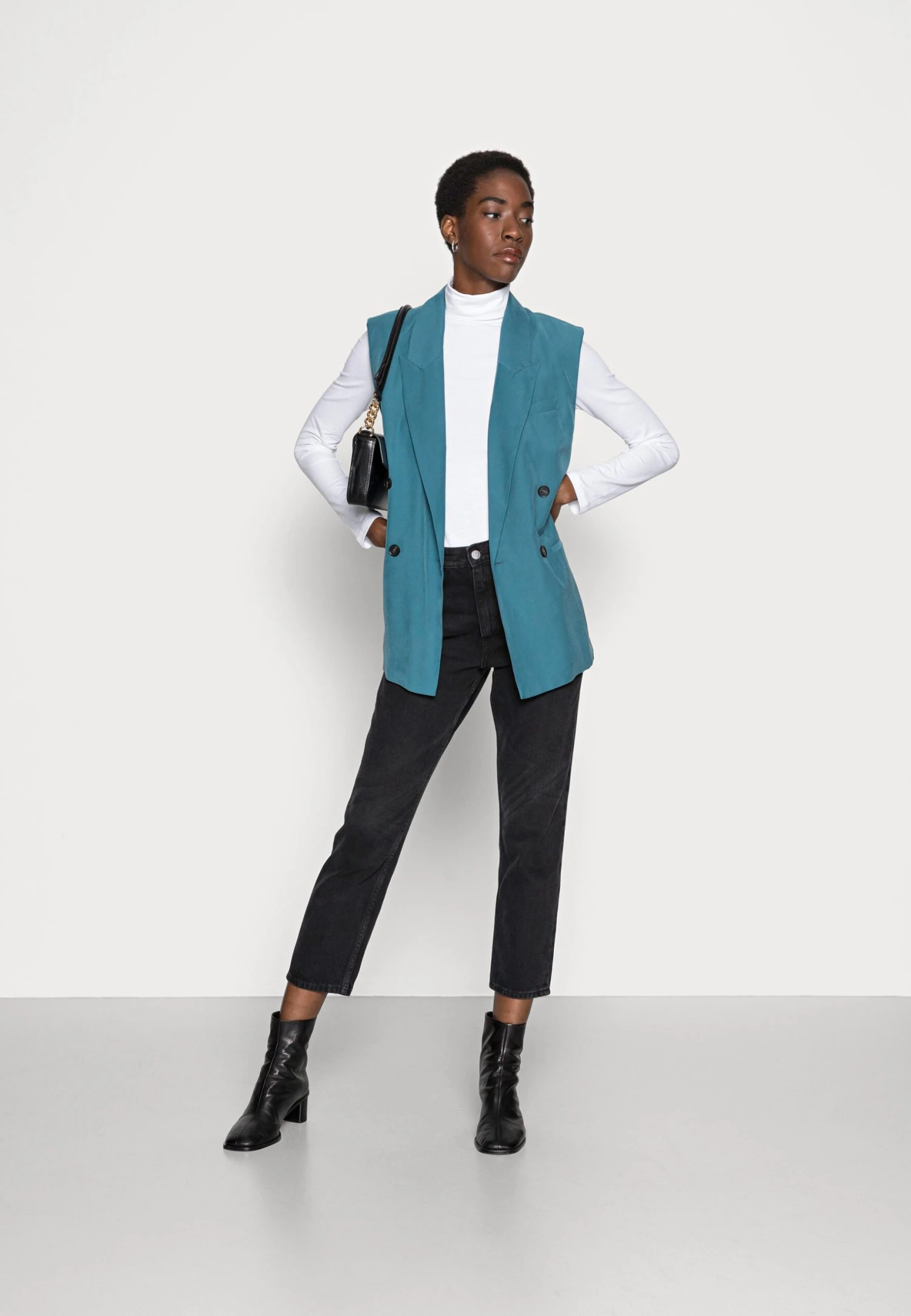 Anna Field Longsleeve - White 2 Anna Field Longsleeve - White - Afbeelding 2