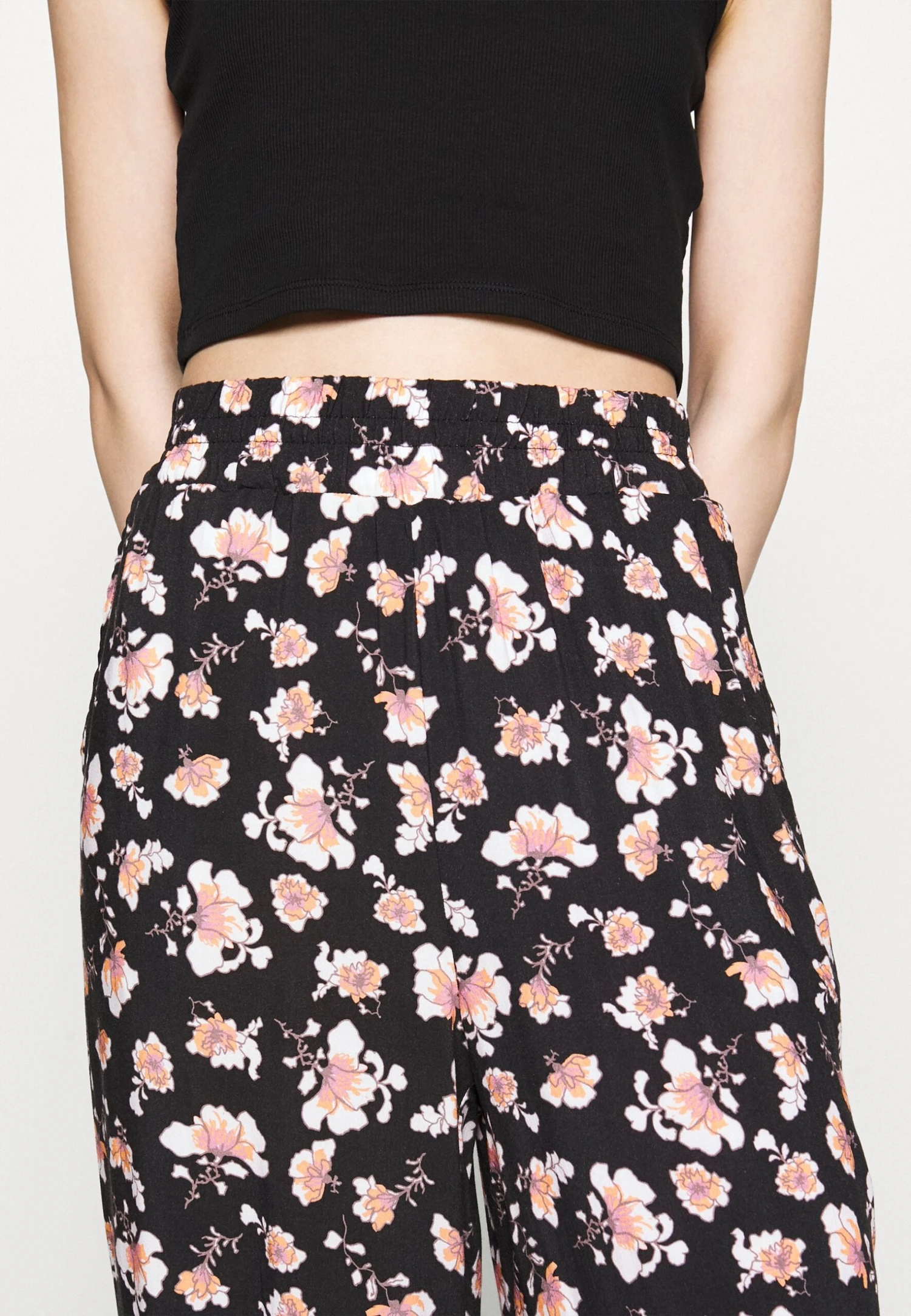 Summer Wide Legs- Broek - Black 5 Summer Wide Legs- Broek - Black - Afbeelding 5