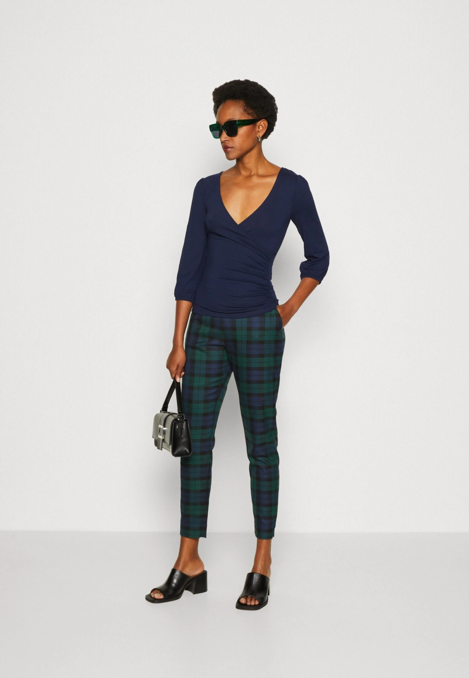 Anna Field Longsleeve - Dark Blue 2 Anna Field Longsleeve - Dark Blue - Afbeelding 2