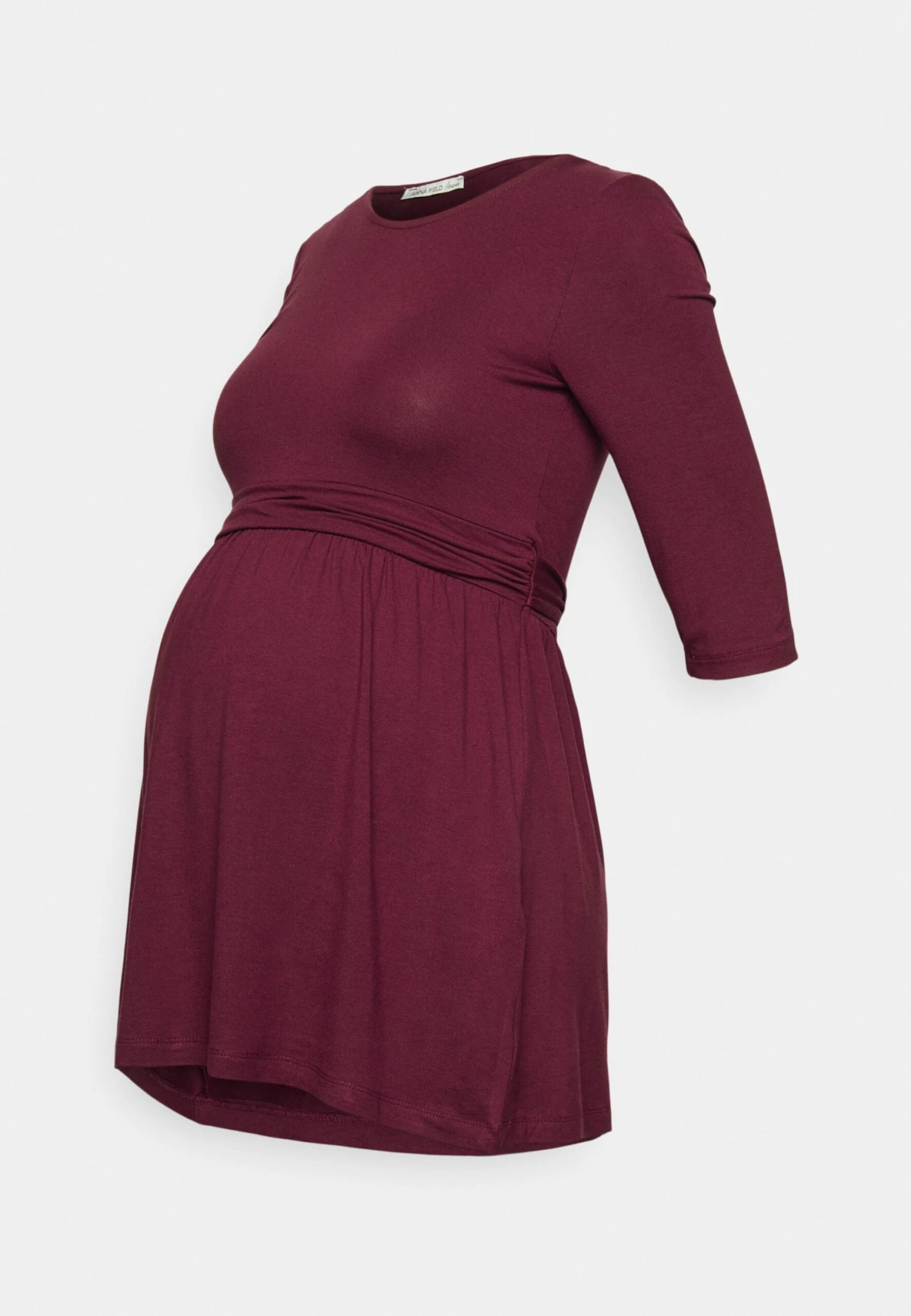 Flare Top- Longsleeve - Dark Red 4 Flare Top- Longsleeve - Dark Red - Afbeelding 4