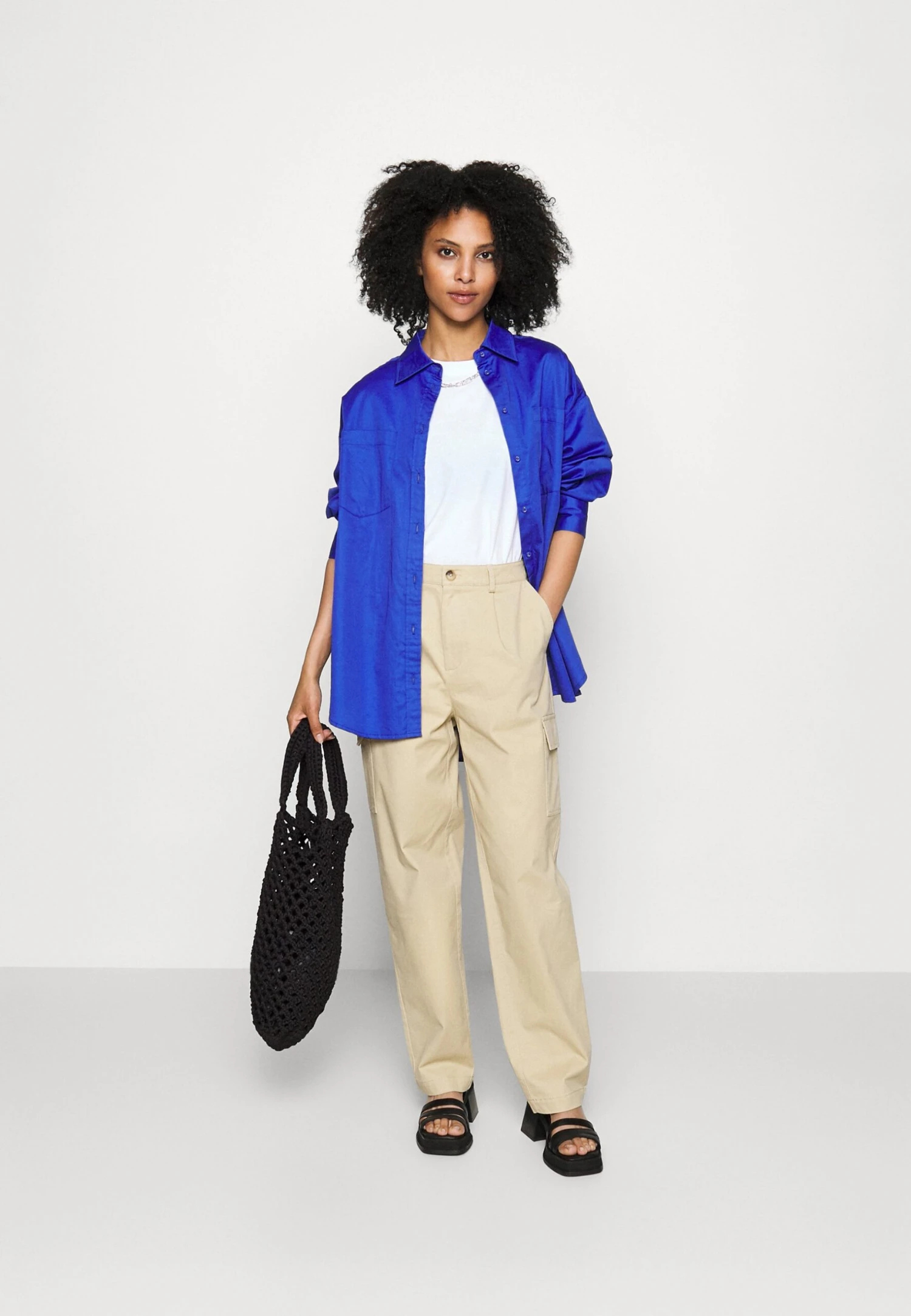 Cargo Trousers- Broek - Beige 2 Cargo Trousers- Broek - Beige - Afbeelding 2