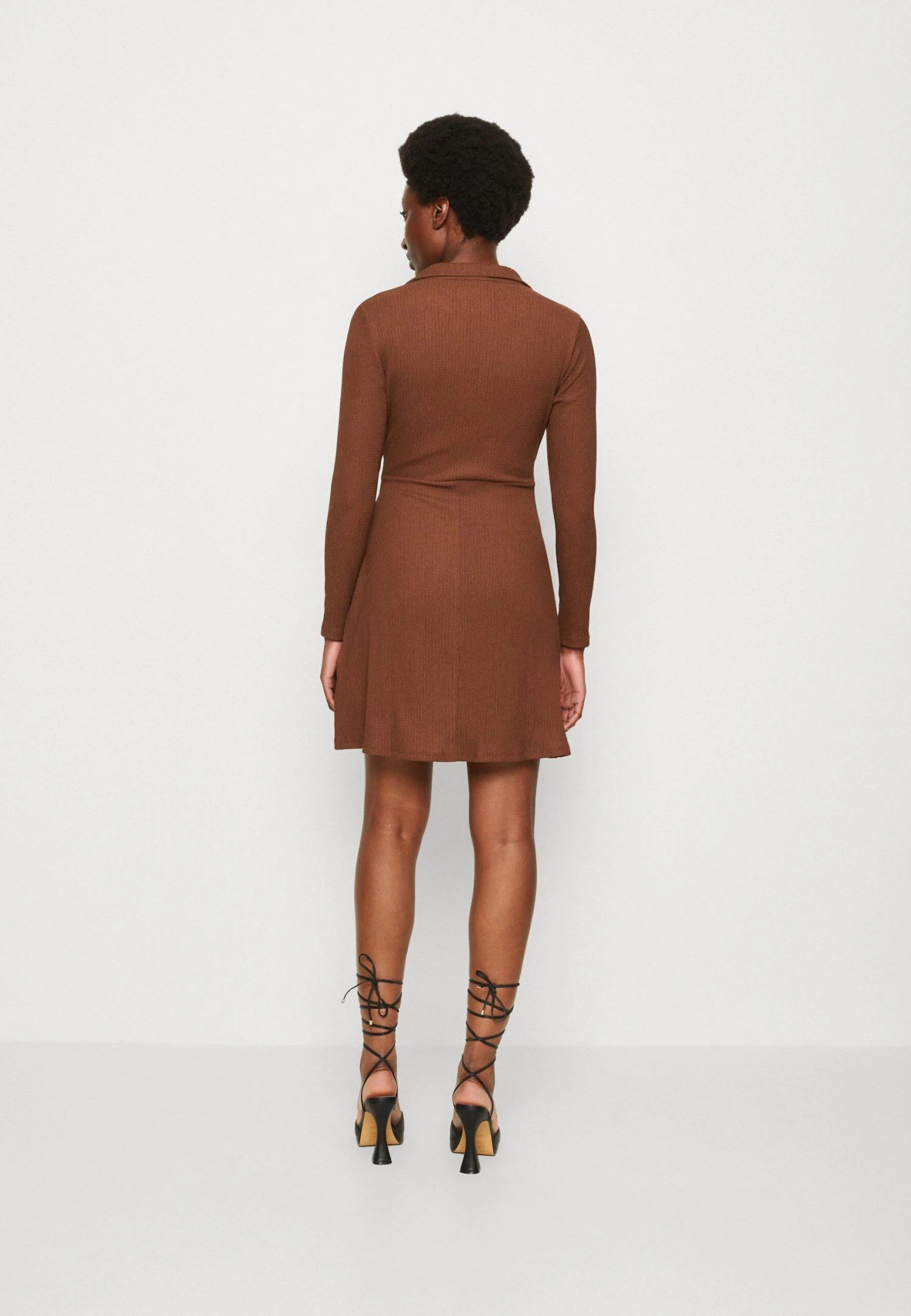 Anna Field Jurk - Dark Brown 3 Anna Field Jurk - Dark Brown - Afbeelding 3