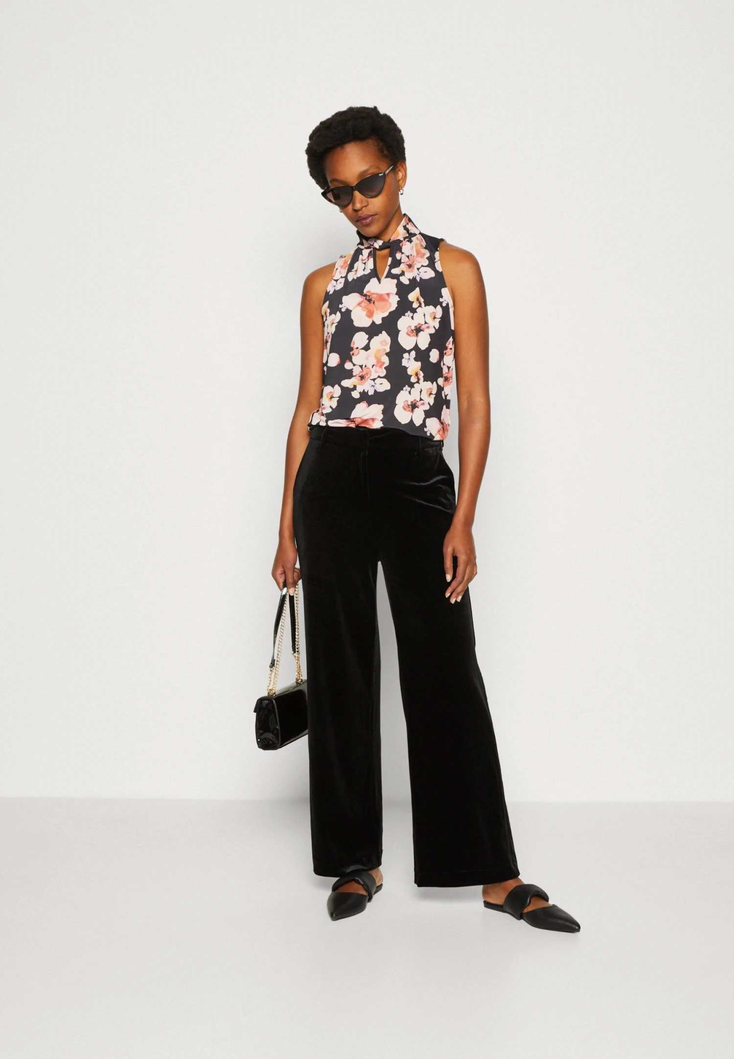 Anna Field Top - Black/Pink 2 Anna Field Top - Black/Pink - Afbeelding 2