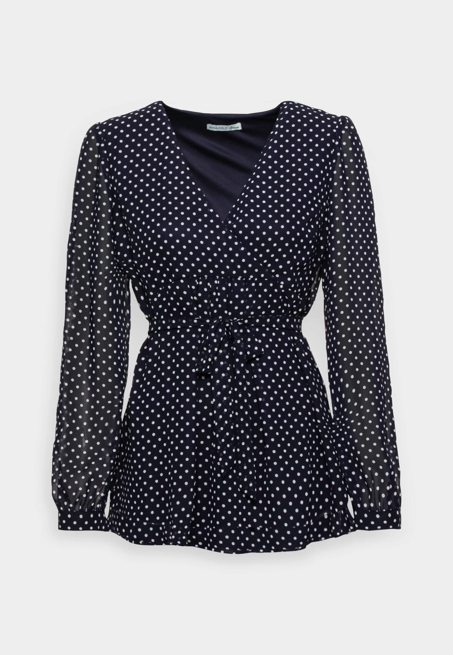 Blouse - Blue/White 1 Blouse - Blue/White