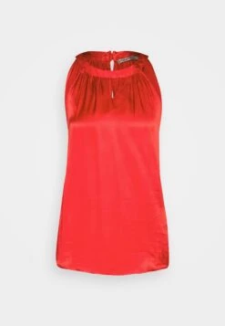 Anna Field Top - Red -Anna Field 2d4b0b12c4a340eb95c235c762b6857e