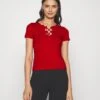 Anna Field T-Shirt Print - Dark Red