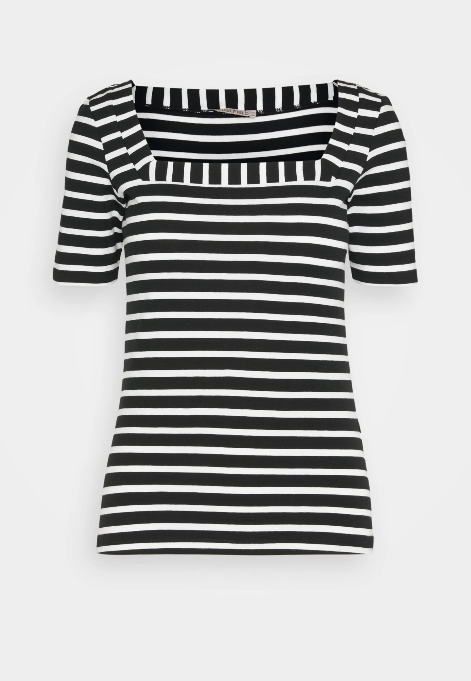 Anna Field T-Shirt Print - Black/White 5 Anna Field T-Shirt Print - Black/White - Afbeelding 5