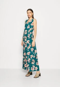 Anna Field Maxi-Jurk - Dark Green/Pink