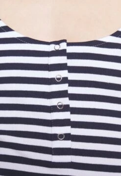 Top - White/Blue -Anna Field 3537393a2e8d4a4f8cc077777185dc5d