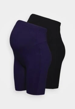 2 Pack - Legging - Black/Dark Blue 12 2 Pack - Legging - Black/Dark Blue -Anna Field 48ac2fb4fd18405c8f9aa5e3b96d22fe