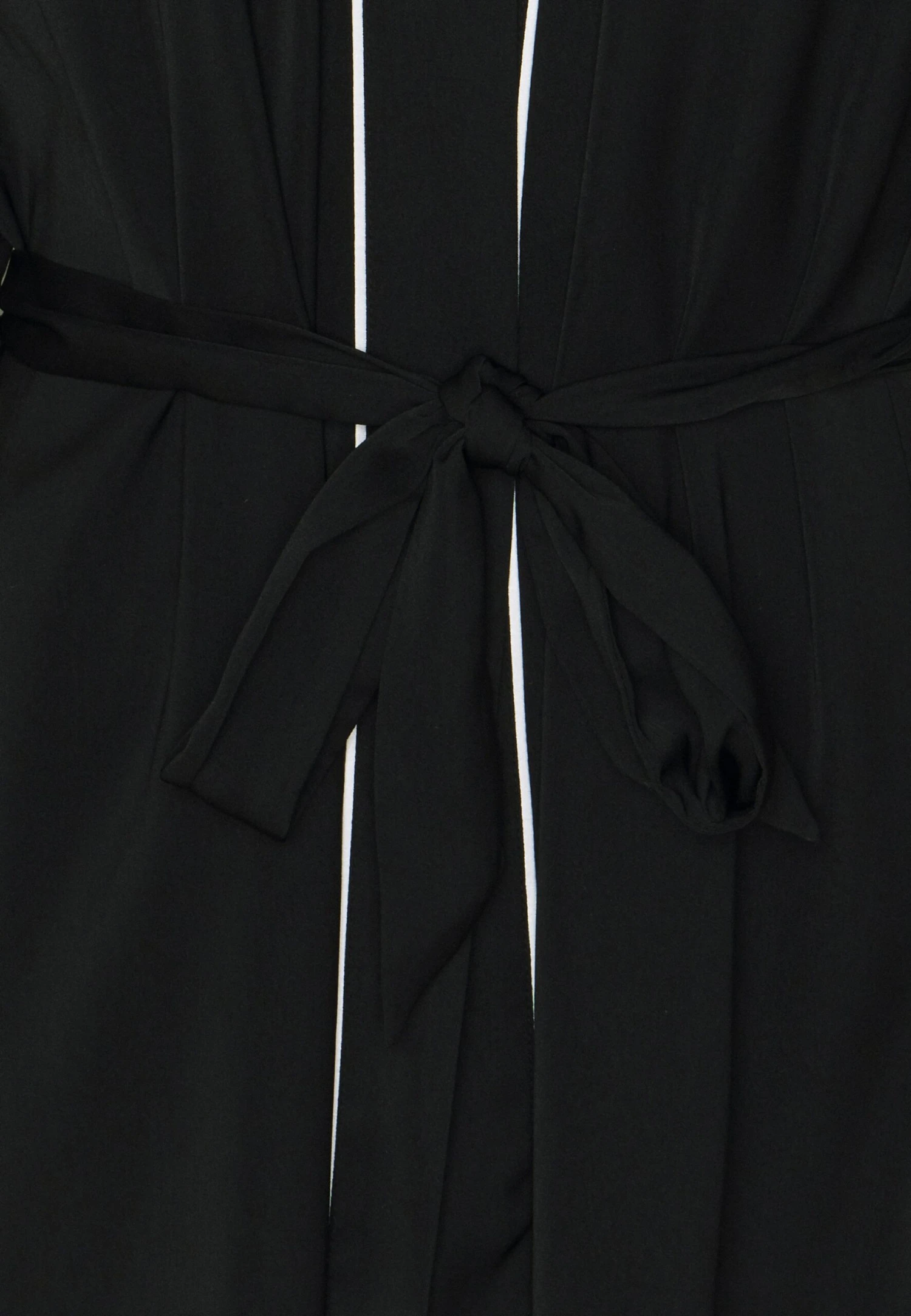 Anna Field Amanda Satin Dressing Gown - Badjas - Black 6 Anna Field Amanda Satin Dressing Gown - Badjas - Black - Afbeelding 6