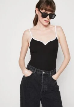 Anna Field Top - Black -Anna Field 4e76cba228dc448e98d7a3c9c570a754