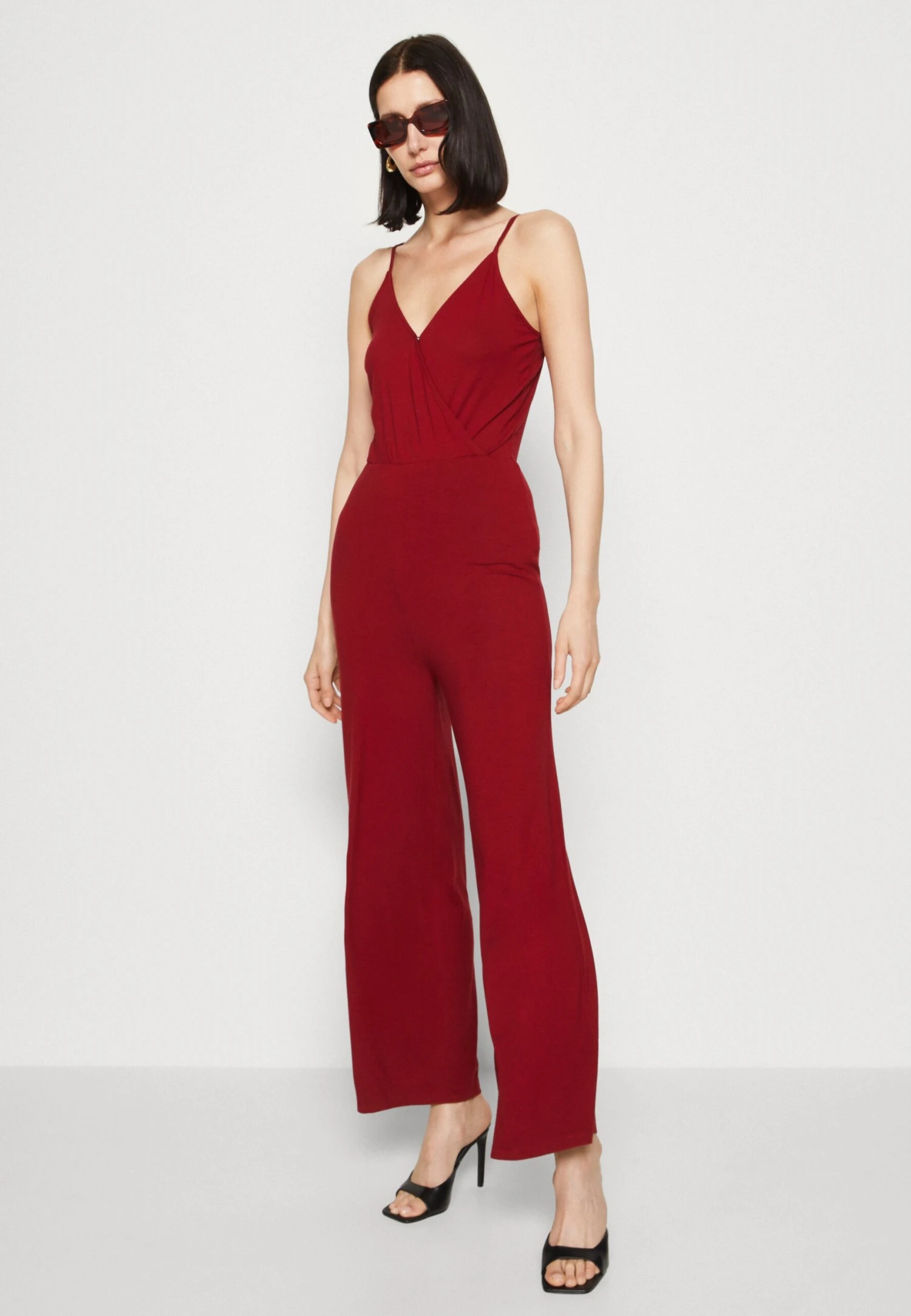 Anna Field Jumpsuit - Dark Red 4 Anna Field Jumpsuit - Dark Red - Afbeelding 4