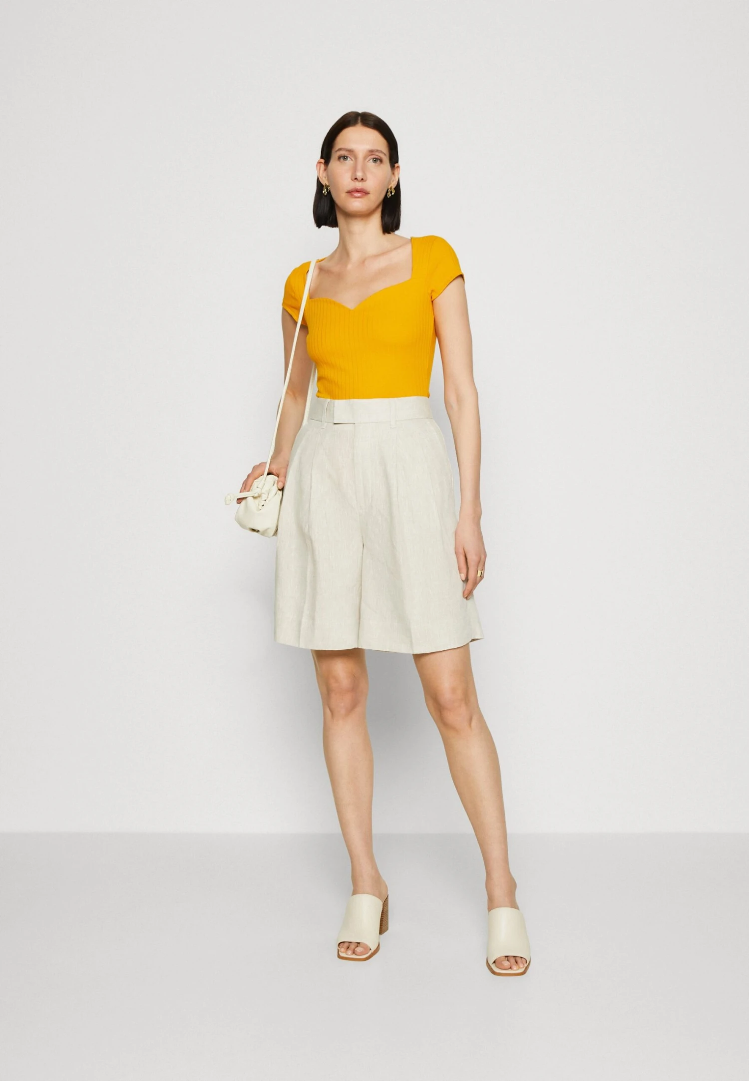 Anna Field T-Shirt Print - Dark Yellow 2 Anna Field T-Shirt Print - Dark Yellow - Afbeelding 2