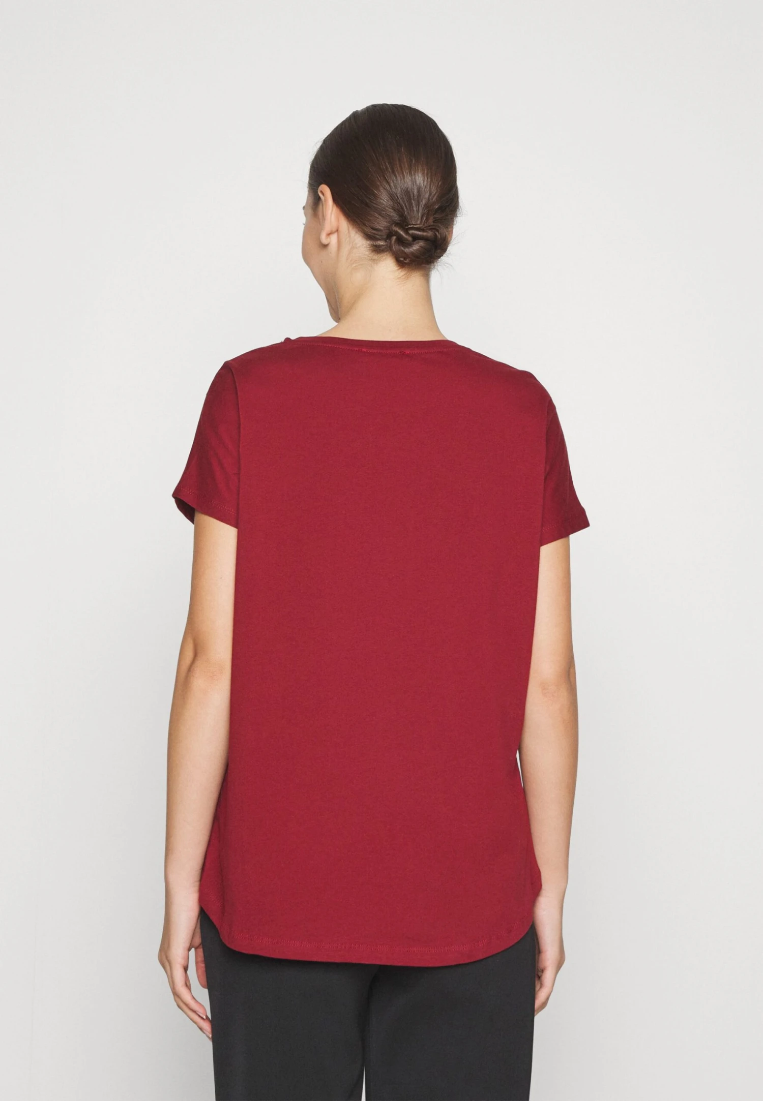 Anna Field Mandala Low To High - T-Shirt Print - Bordeaux 4 Anna Field Mandala Low To High - T-Shirt Print - Bordeaux - Afbeelding 4