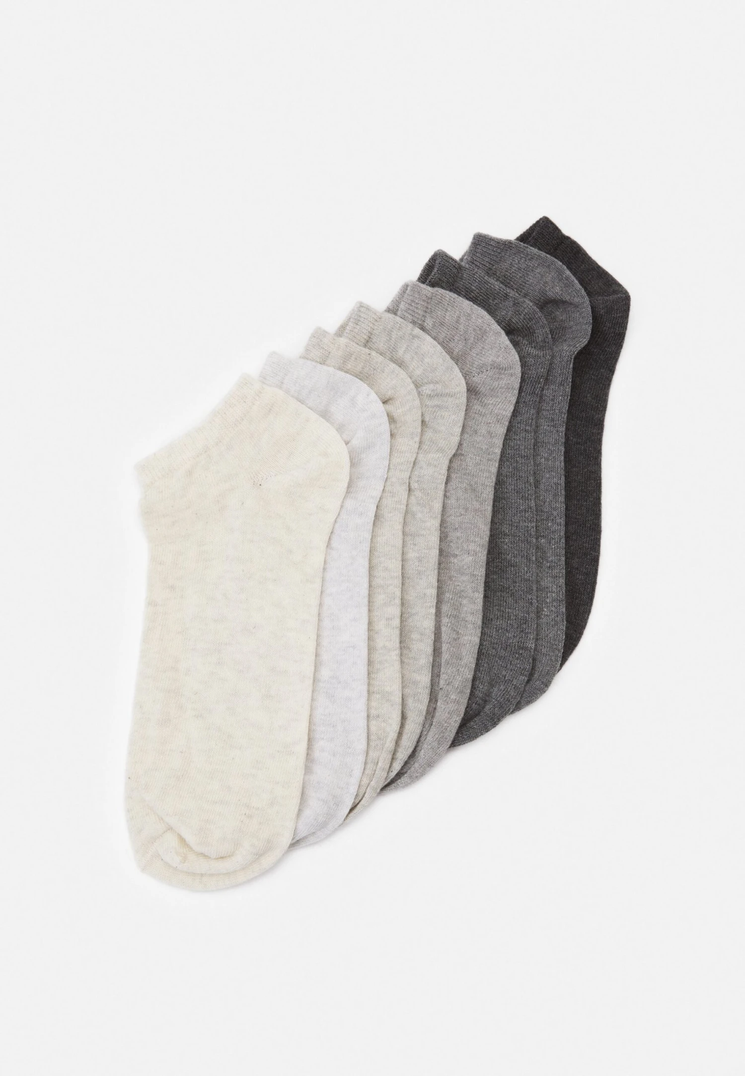 Anna Field 8Pp Sneaker Socks - Sokken - Grey 1 Anna Field 8Pp Sneaker Socks - Sokken - Grey