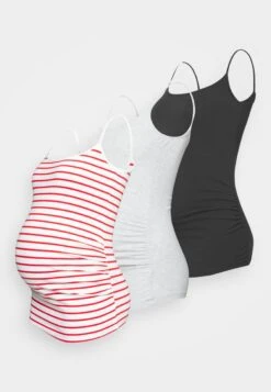 3 Pack - Top - Black/Light Grey/Multicoloured -Anna Field 5b202297d0c94753948e0d3870578318