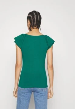 Anna Field T-Shirt Basic - Dark Green -Anna Field 603bd8a6136b414cb740b327029504ab