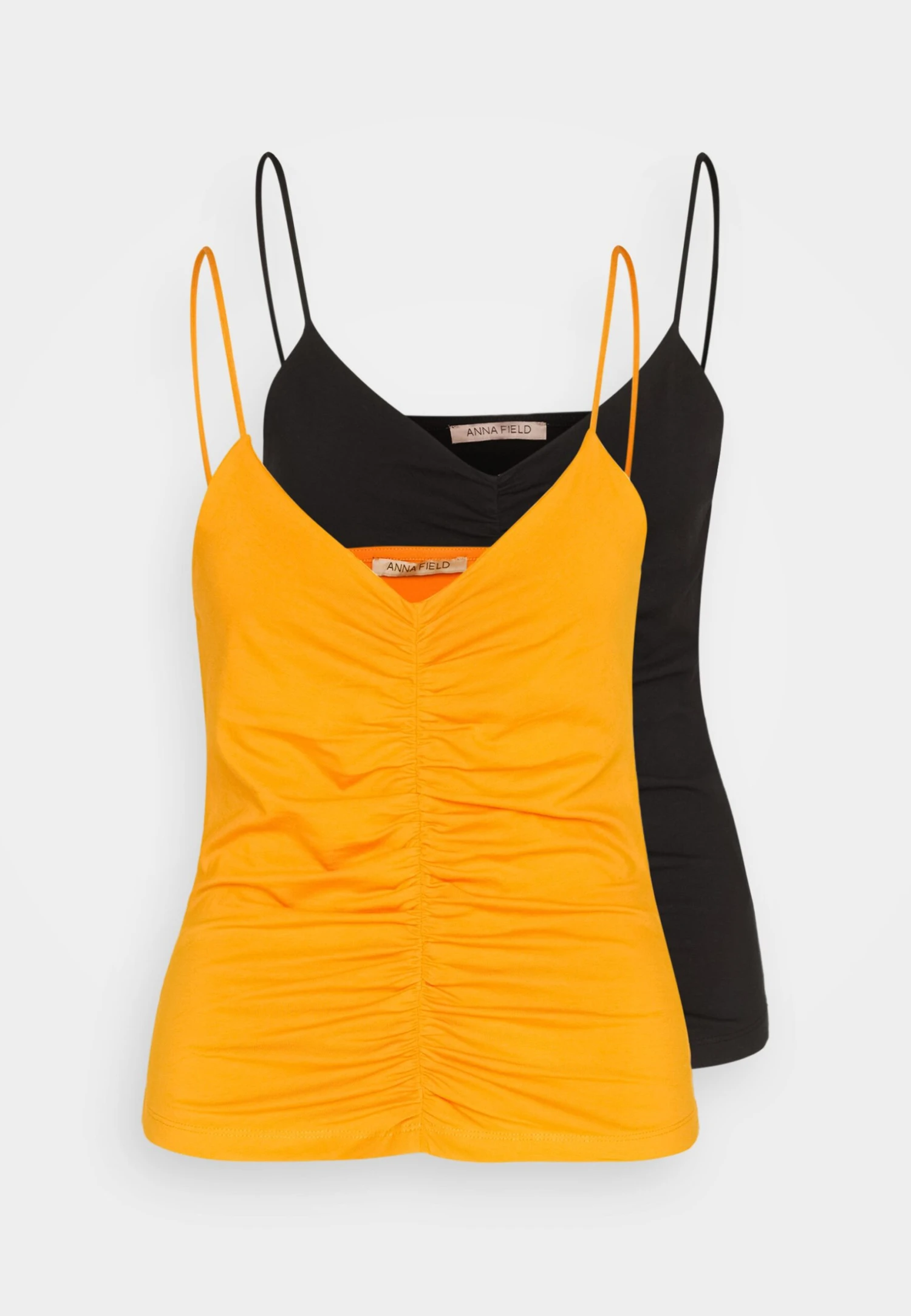 Anna Field Top - Black/Orange 6 Anna Field Top - Black/Orange - Afbeelding 6