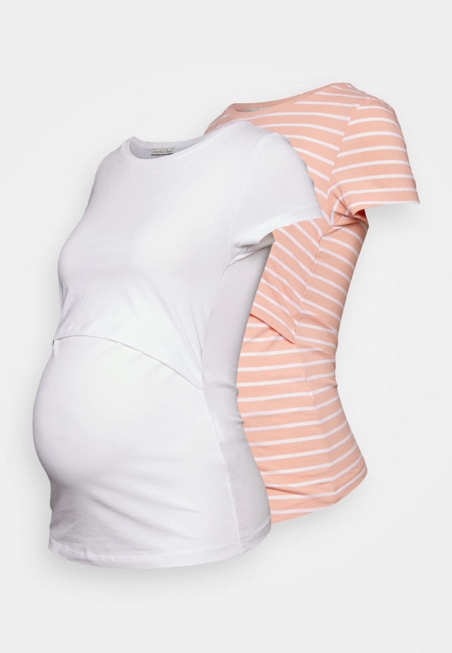 2 Pack - T-Shirt Basic - Light Pink/White 6 2 Pack - T-Shirt Basic - Light Pink/White - Afbeelding 6