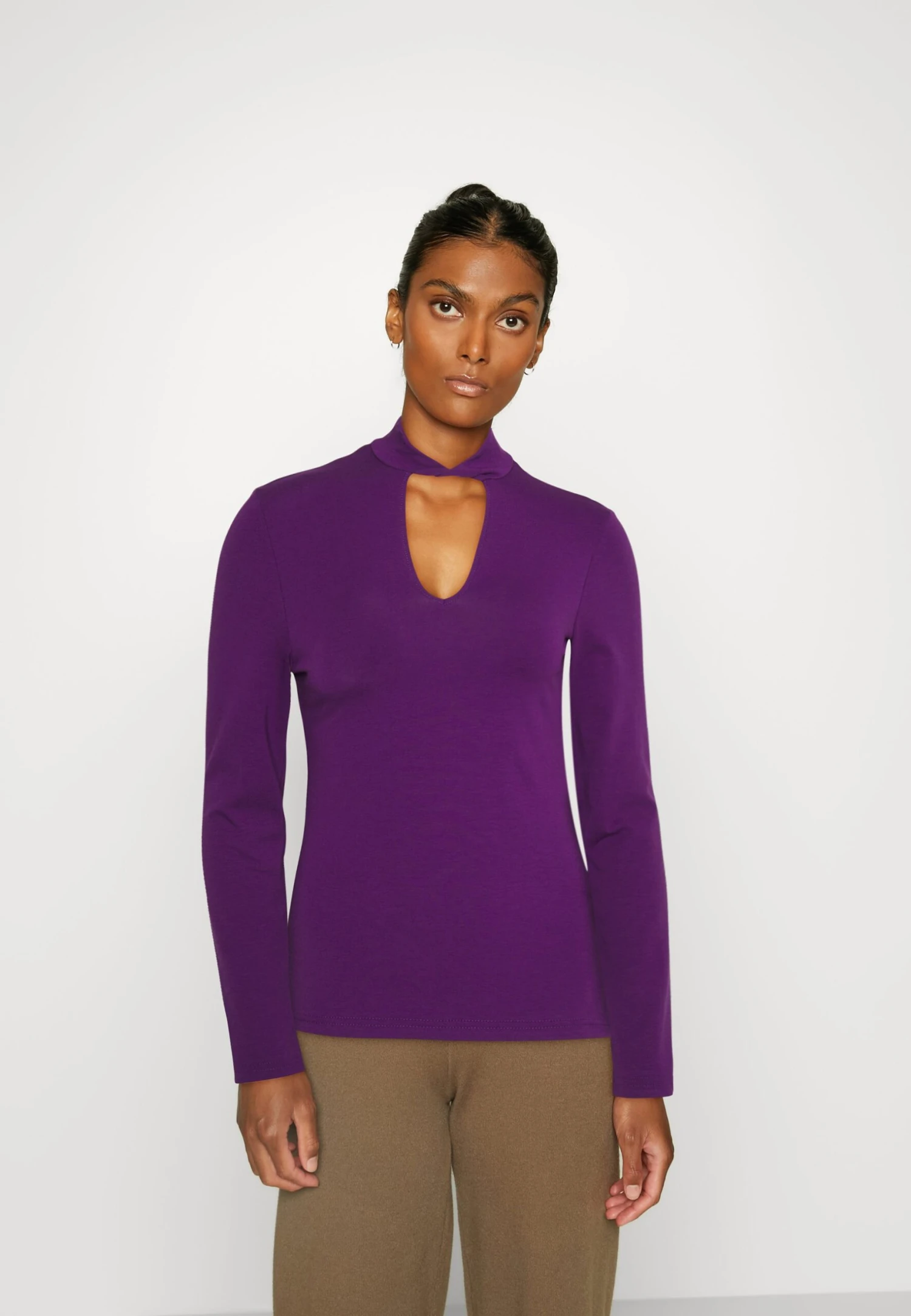 Anna Field Longsleeve - Purple 1 Anna Field Longsleeve - Purple