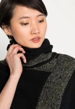 Anna Field Poncho - Black / Gold 9 Anna Field Poncho - Black / Gold -Anna Field 6fcd65bf26b14654ad581eeb1f69b3b2