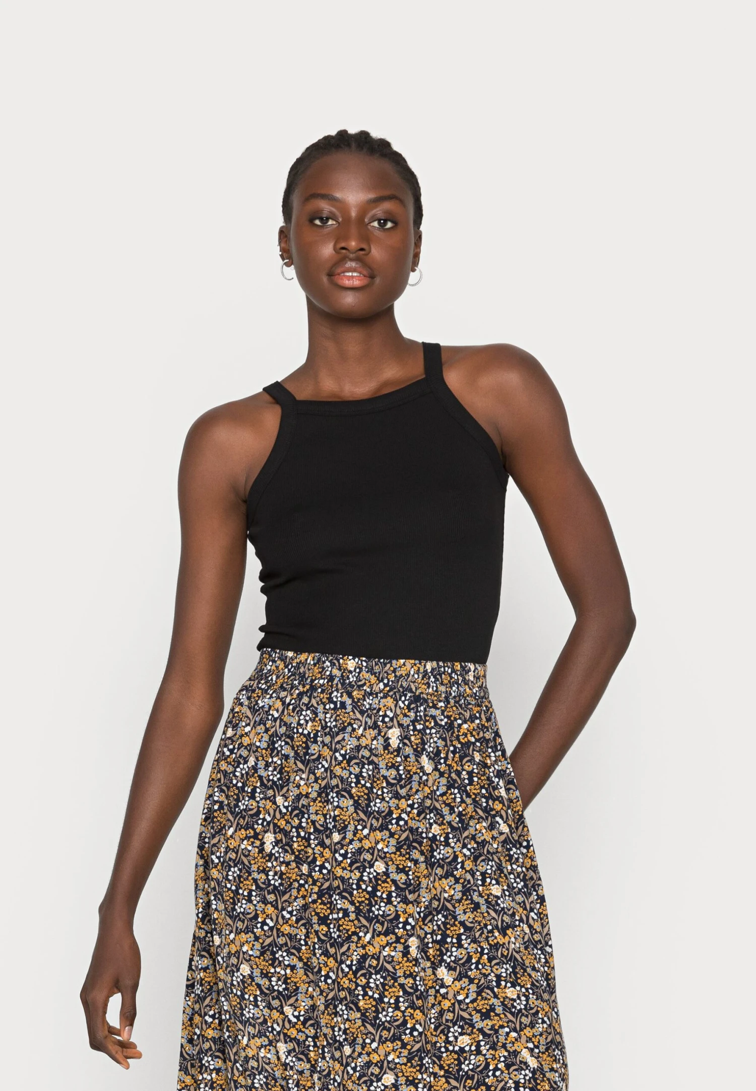 Anna Field 2 Pack - Top - Black/Khaki 4 Anna Field 2 Pack - Top - Black/Khaki - Afbeelding 4