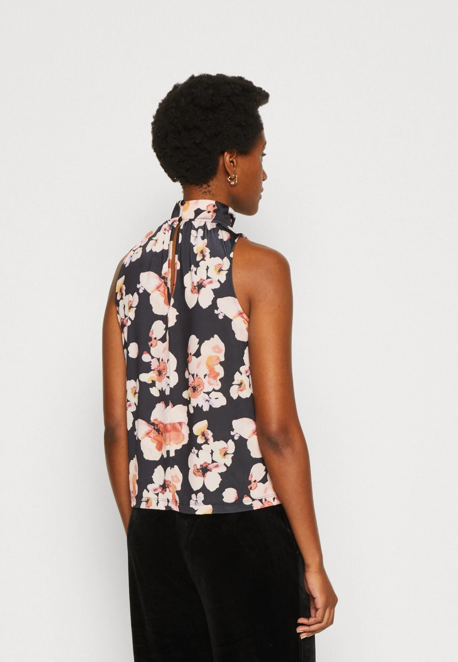 Anna Field Top - Black/Pink 3 Anna Field Top - Black/Pink - Afbeelding 3