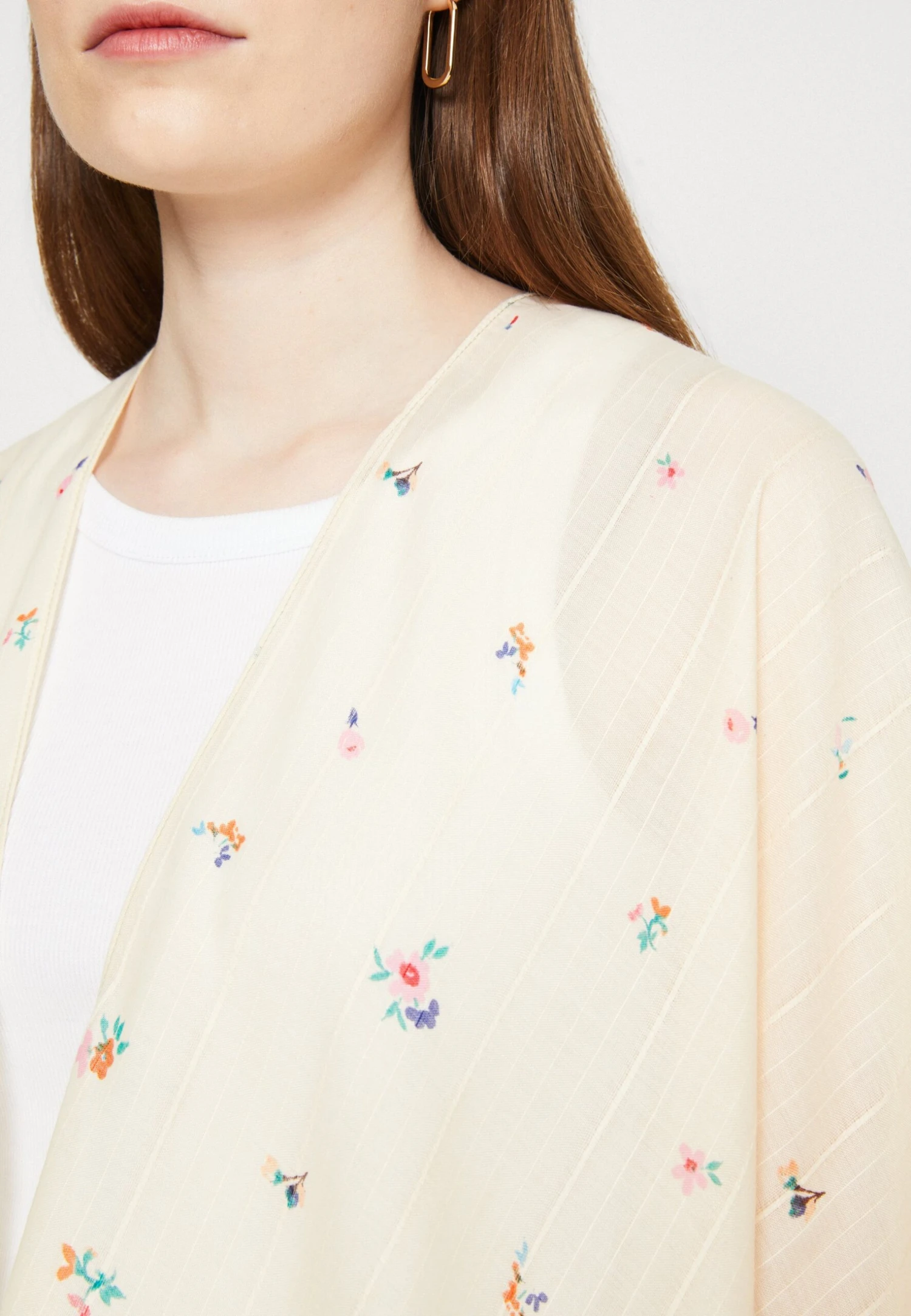 Anna Field Poncho - Yellow 6 Anna Field Poncho - Yellow - Afbeelding 6