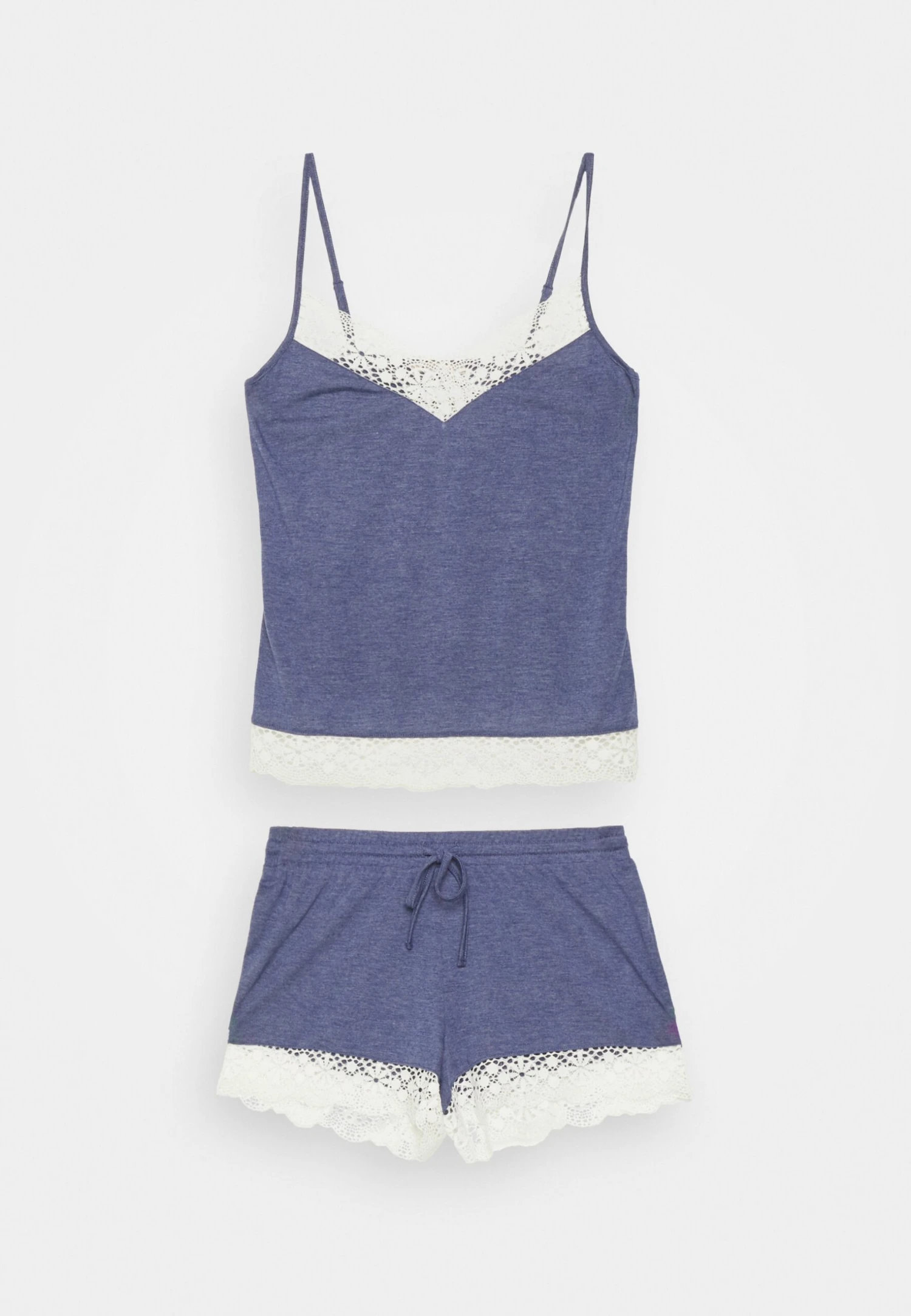 Anna Field Sarah Short Pj Set- Pyjama - Blue 5 Anna Field Sarah Short Pj Set- Pyjama - Blue - Afbeelding 5