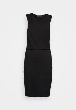 Drapped Neckline Smart Bodycon Sleeveless Mini Dress - Jerseyjurk - Black 10 Drapped Neckline Smart Bodycon Sleeveless Mini Dress - Jerseyjurk - Black -Anna Field 7e169e682756419492298dc1919a2371