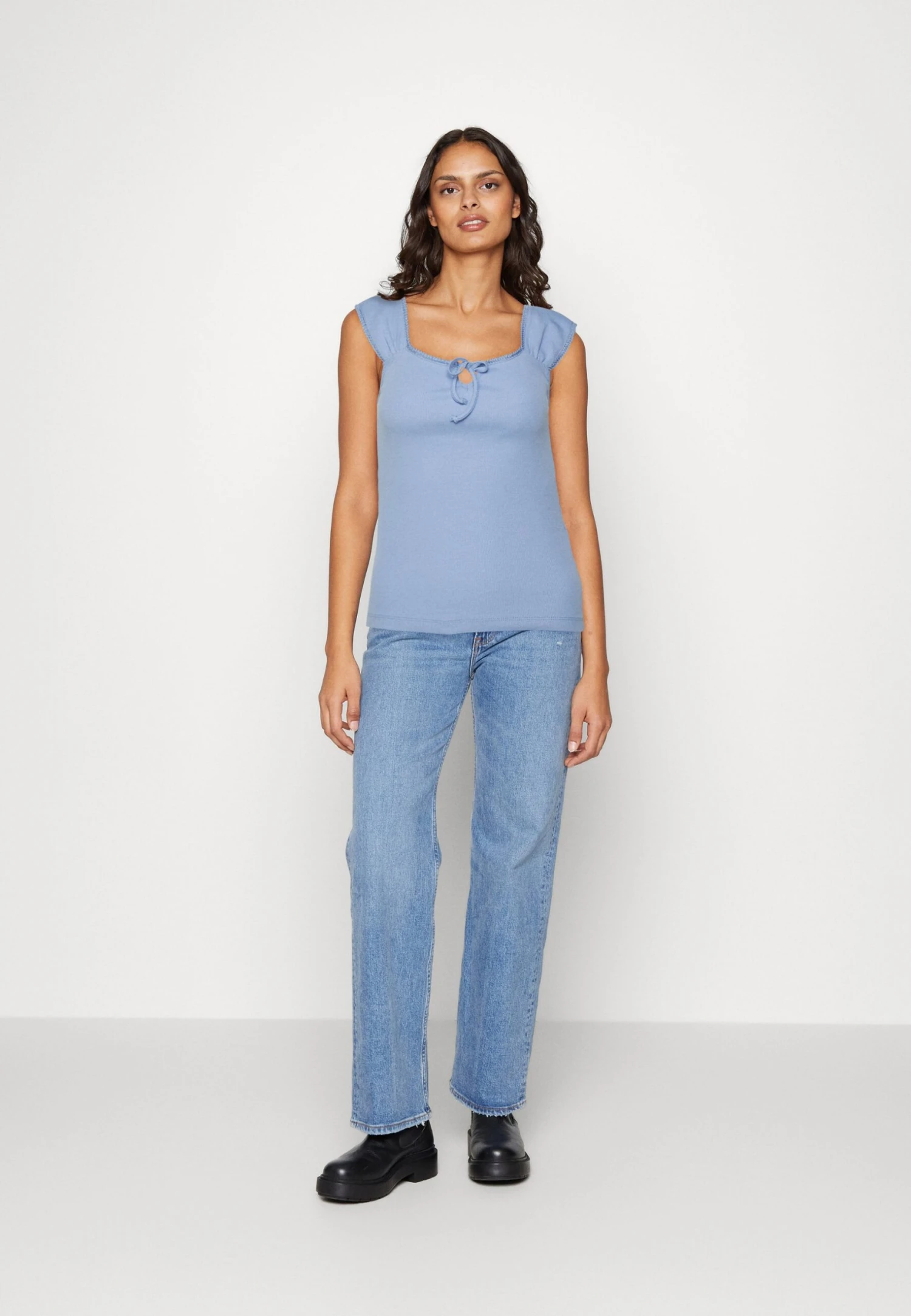 Anna Field T-Shirt Print - Light Blue 2 Anna Field T-Shirt Print - Light Blue - Afbeelding 2