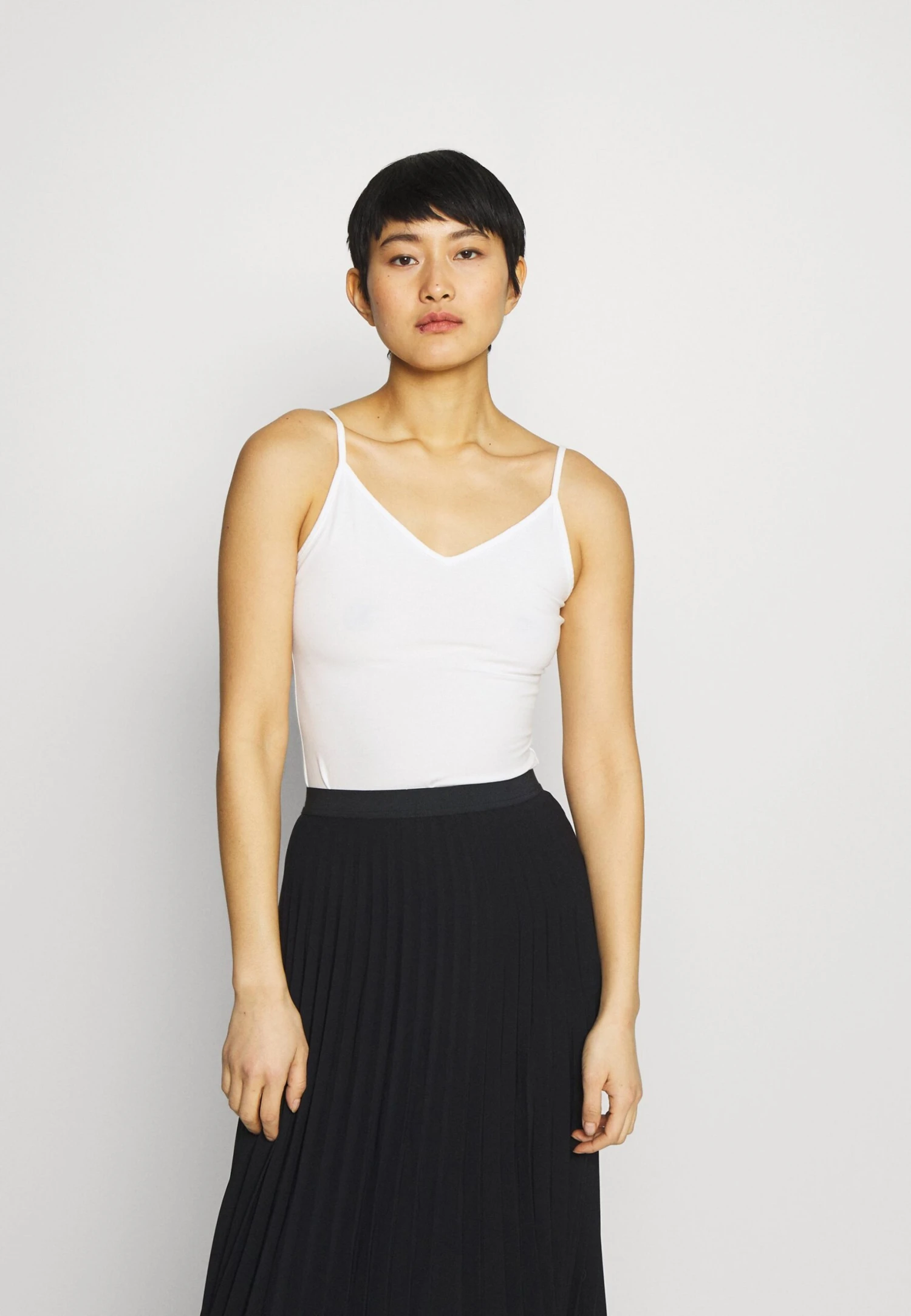 Anna Field 5 Pack - Top - Black/White/Mottled Light Grey 2 Anna Field 5 Pack - Top - Black/White/Mottled Light Grey - Afbeelding 2