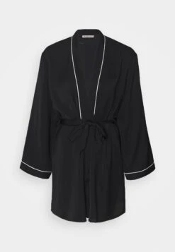 Anna Field Amanda Satin Dressing Gown - Badjas - Black 12 Anna Field Amanda Satin Dressing Gown - Badjas - Black -Anna Field 8d83c445099f4342aabc07d1ce2caede