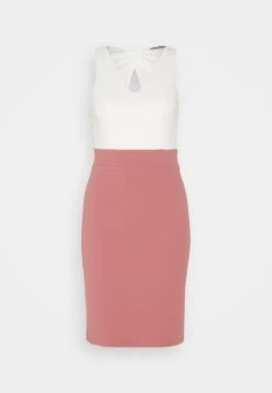 Anna Field Jerseyjurk - White/Pink -Anna Field 9915d3faeaa04311972bfb184ef630e4