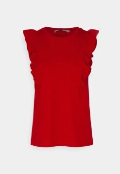 Anna Field T-Shirt Basic - Dark Red -Anna Field 9b095198eb03467ca0cdc7eb8ba851b9