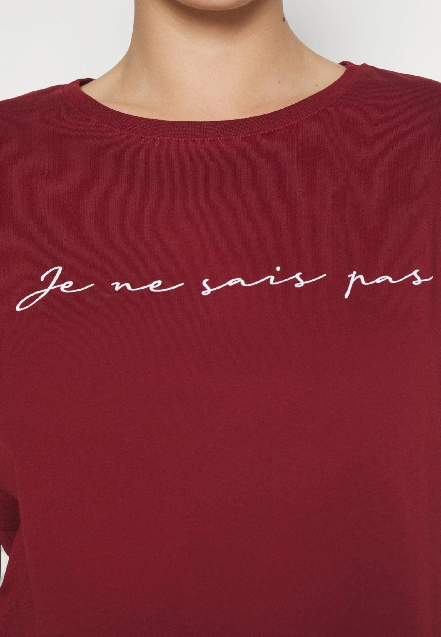 Anna Field Mandala Low To High - T-Shirt Print - Bordeaux 5 Anna Field Mandala Low To High - T-Shirt Print - Bordeaux - Afbeelding 5