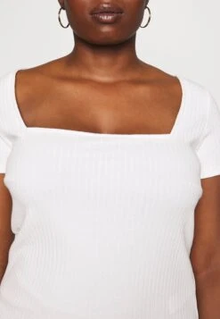 2 Pack - T-Shirt Basic - Red/White -Anna Field a51f75639c64478d9af3ca3e452cfba4