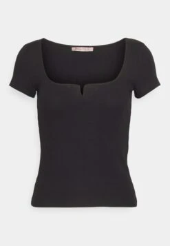 Anna Field T-Shirt Basic - Black -Anna Field b29e775d3ceb49828957acc636cefadb