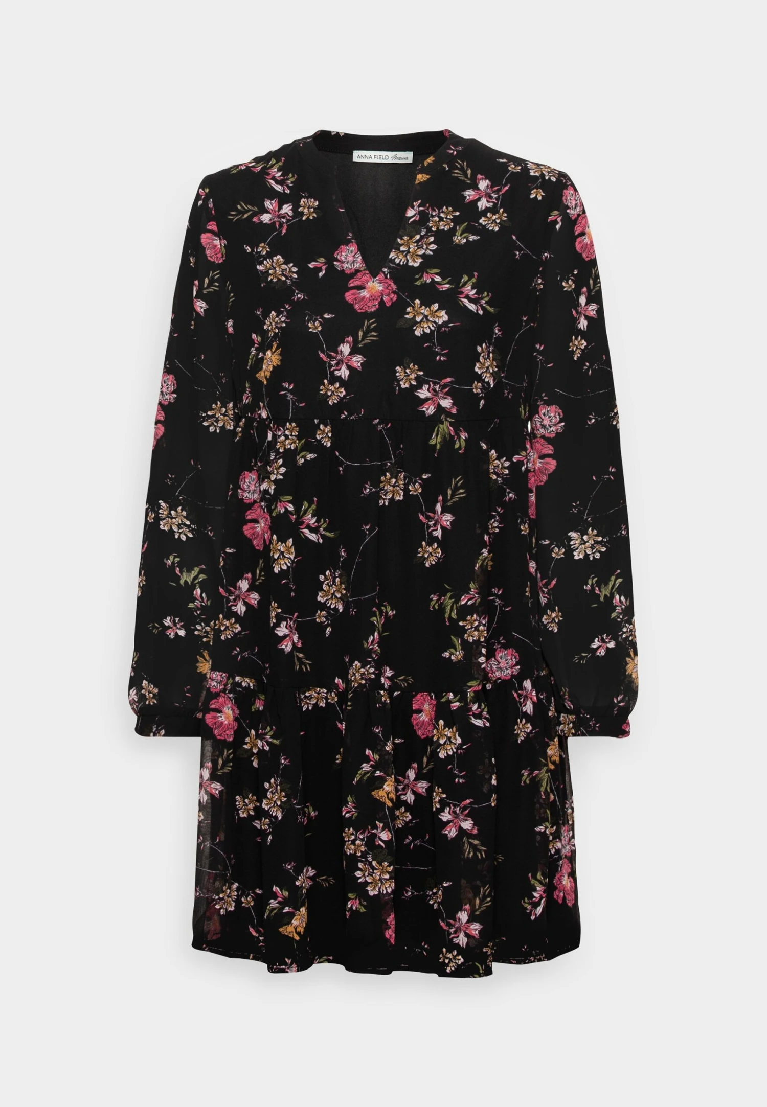 Jurk - Black/Multi Coloured 1 Jurk - Black/Multi Coloured