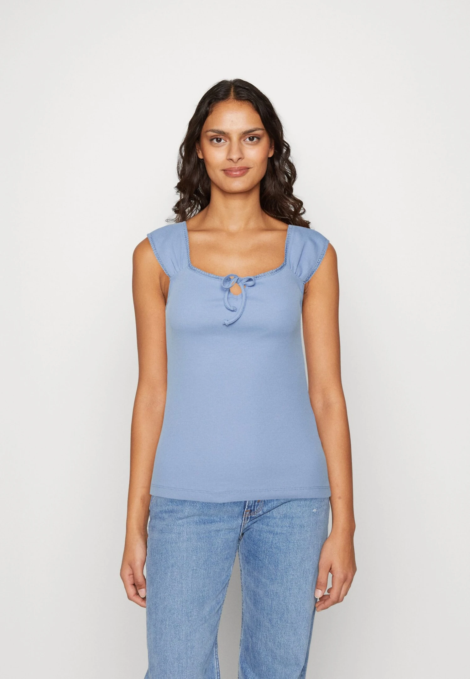 Anna Field T-Shirt Print - Light Blue 1 Anna Field T-Shirt Print - Light Blue