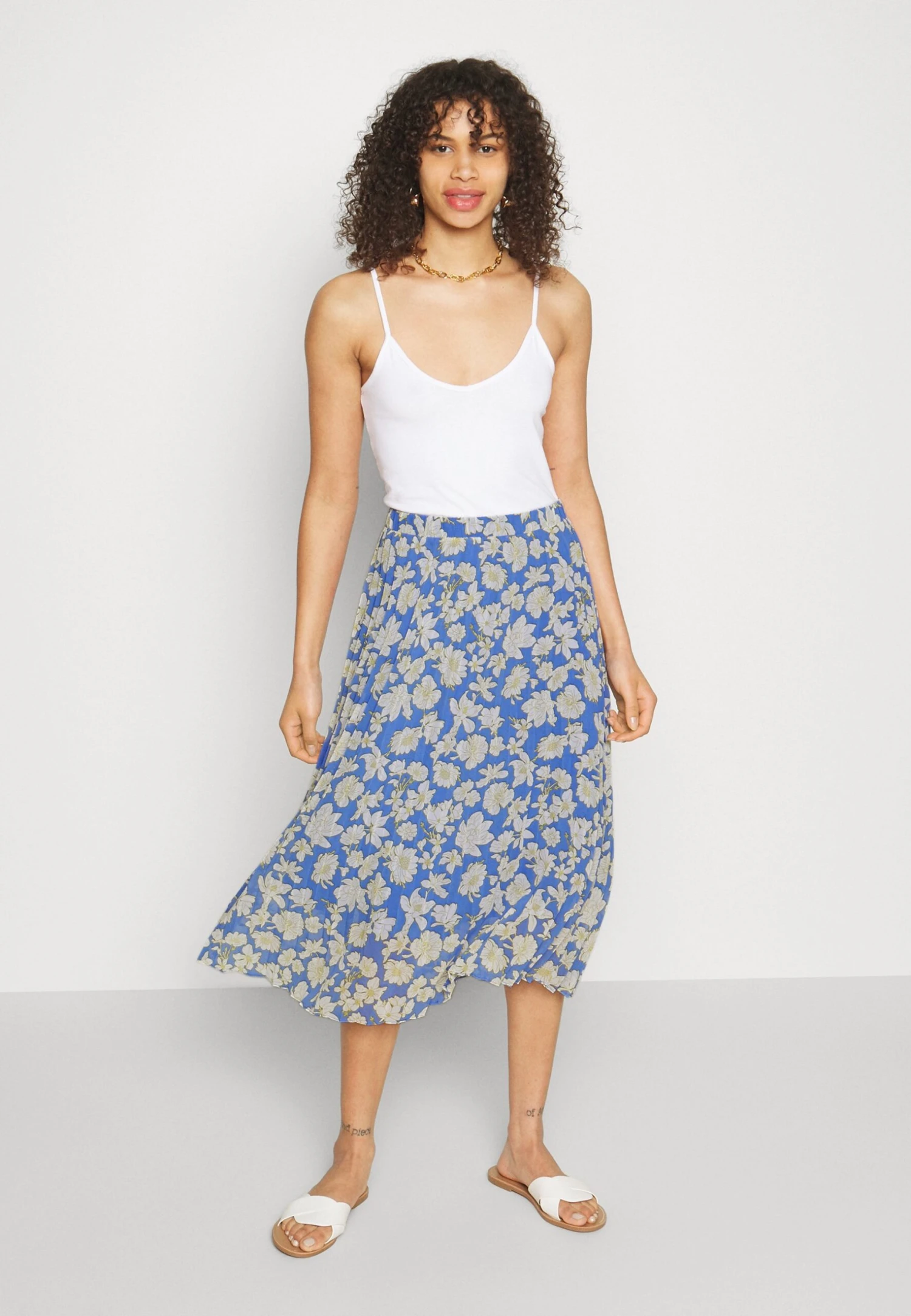 Plooirok -Light Blue 4 Plooirok -Light Blue - Afbeelding 4