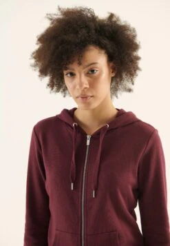 Anna Field Sweater Met Rits - Bordeaux -Anna Field c200c791ca6843fc9637e58383db4e67