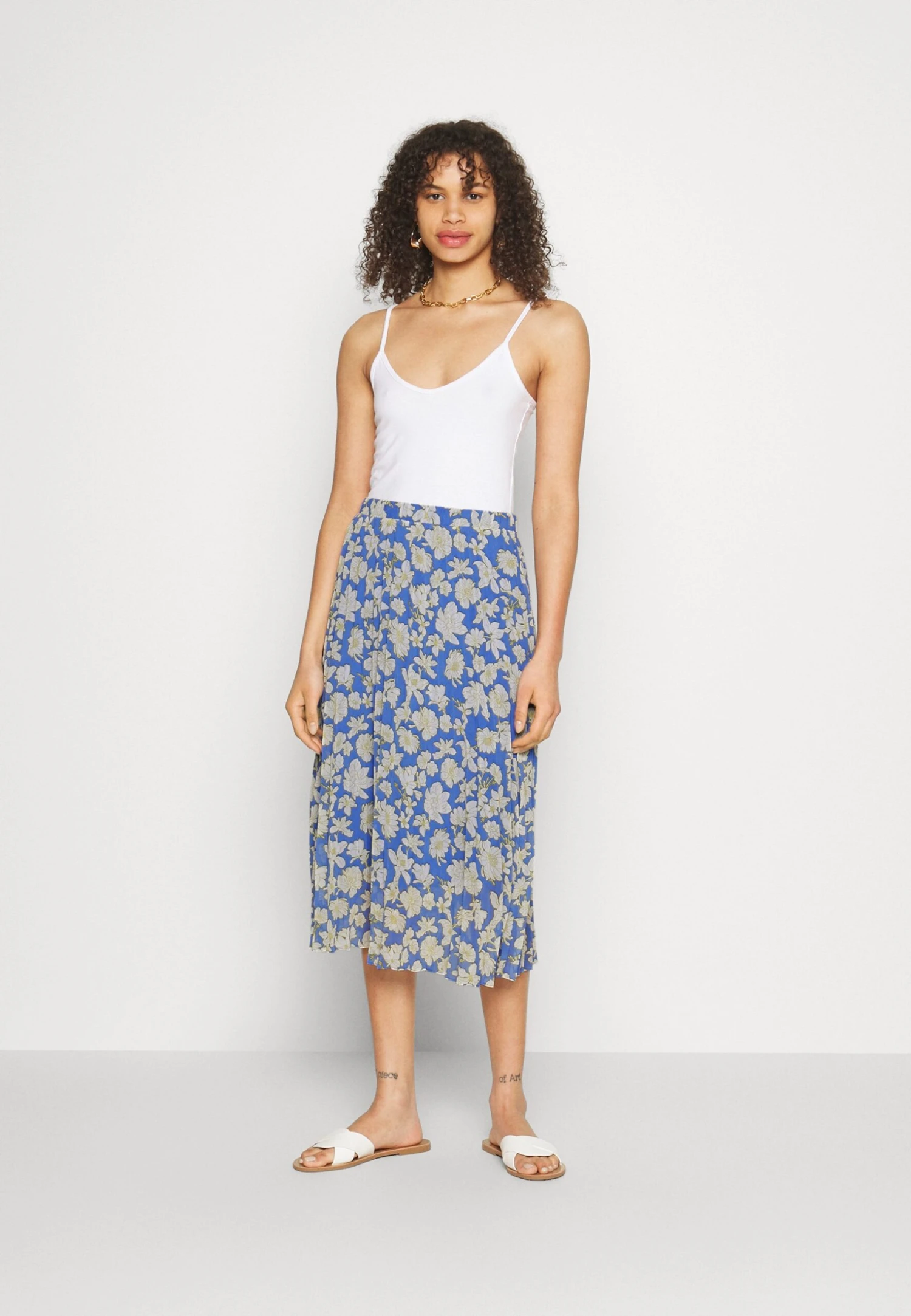 Plooirok -Light Blue 2 Plooirok -Light Blue - Afbeelding 2