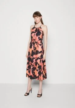 Anna Field Jerseyjurk - Black/Orange -Anna Field ccb64d4b8c9946ba8ae1dcb6af3db39a